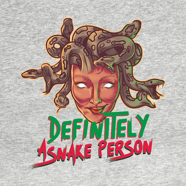 Definitely a snake person Madusa by DOGGHEAD